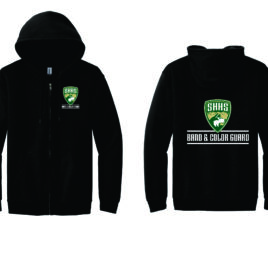 Logo Zippered Hoodie