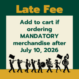 $25 Late Order Fee